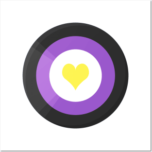 Pride Shield - Enby Flag Posters and Art